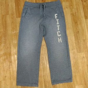 Abercrombie & Fitch Gray Sweat Pants Medium